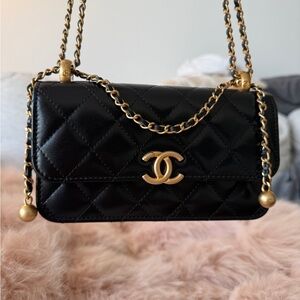 Chanel mini Flap bag with adjustable chain